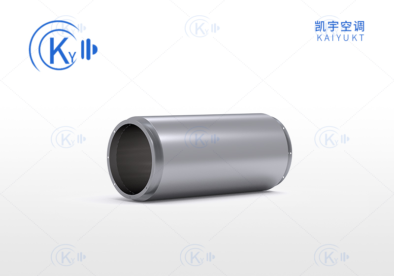 圆形管道消声器